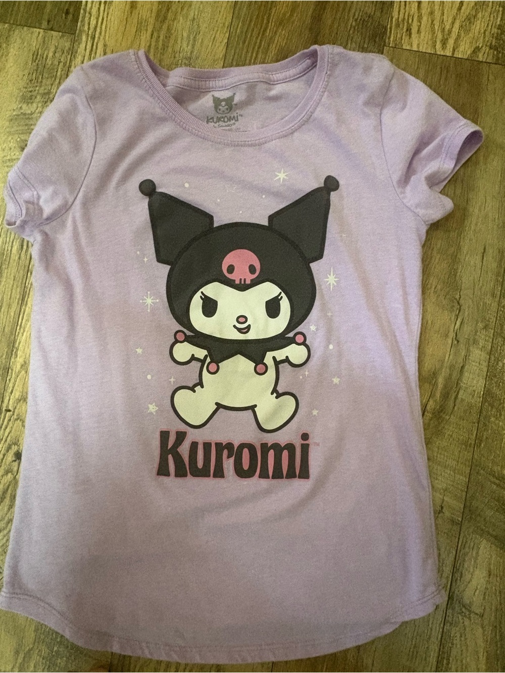 Kuromi Lavender Graphic Short Sleeve Tee